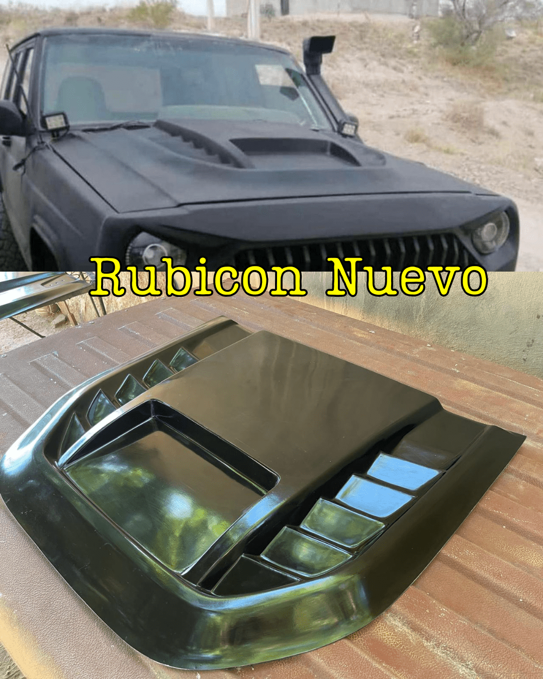 Toma de Aire / Inserto de Cofre Wrangler JL para Jeep Cherokee XJ - Imagen 3